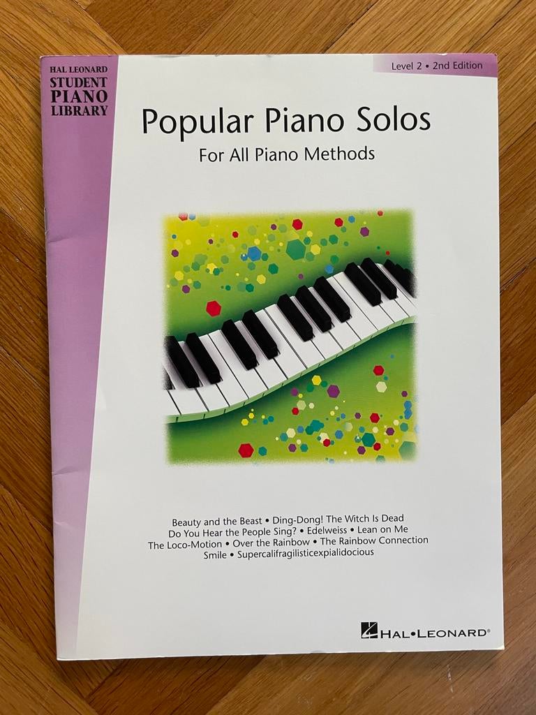 Hal Leonard Popular Piano Solos Level 2, Muziek en Instrumenten, Bladmuziek, Gebruikt, Ophalen of Verzenden, Thema, Piano