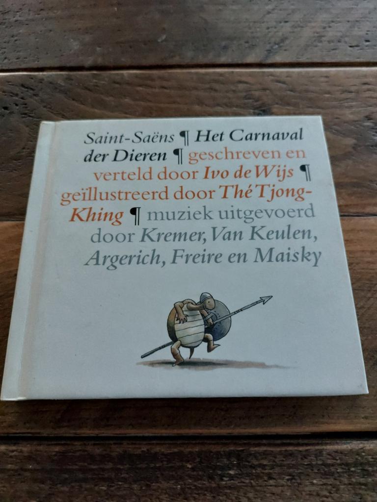 CD Ivo de Wijs: Het Carnaval der Dieren, Ophalen of Verzenden, Zo goed als nieuw, Verhaal of Sprookje, 6 tot 9 jaar