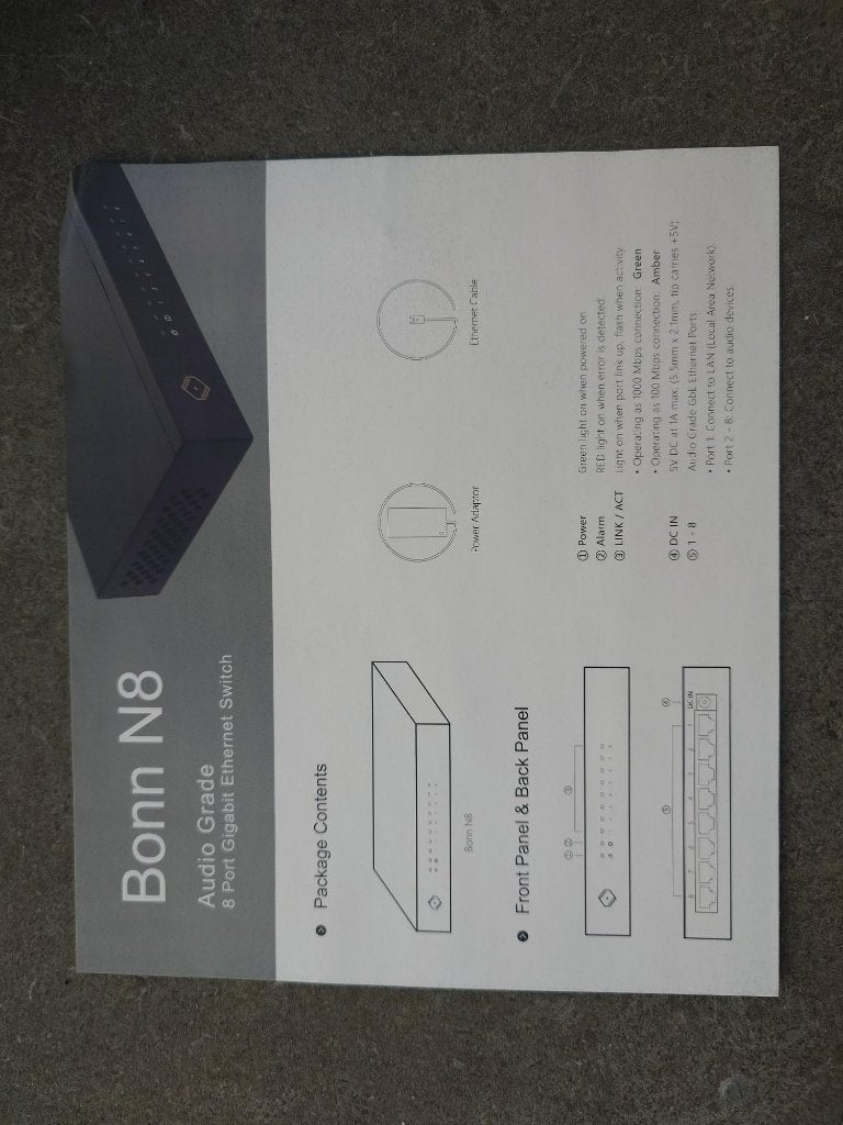 Silent Angel Bonn N8 + Forrester F1 switch, nieuwstaat, Ophalen of Verzenden, Zo goed als nieuw