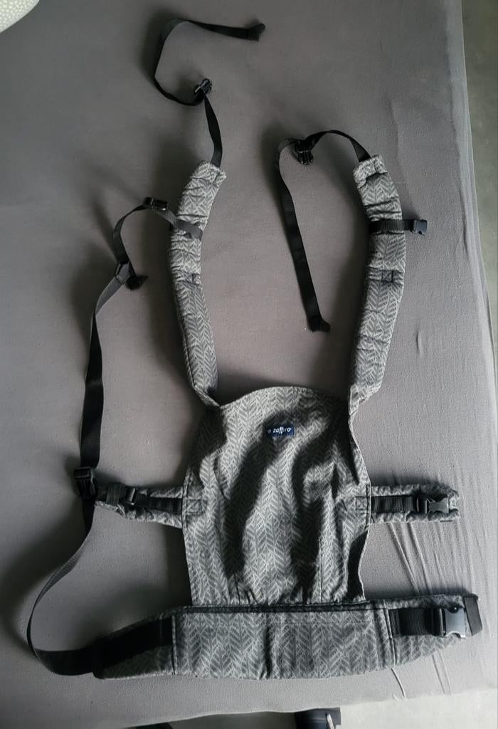 Zaffiro draagzak grijs met patroon, Kinderen en Baby's, Babydragers en Draagdoeken, Ophalen of Verzenden