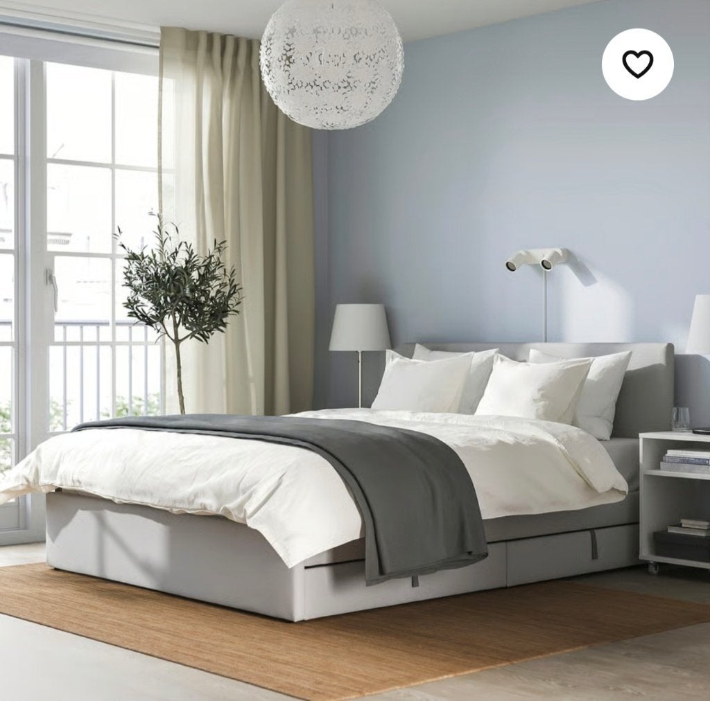 Ikea bed GLADSTAD, Ophalen, Gebruikt, Tweepersoons, 140 cm