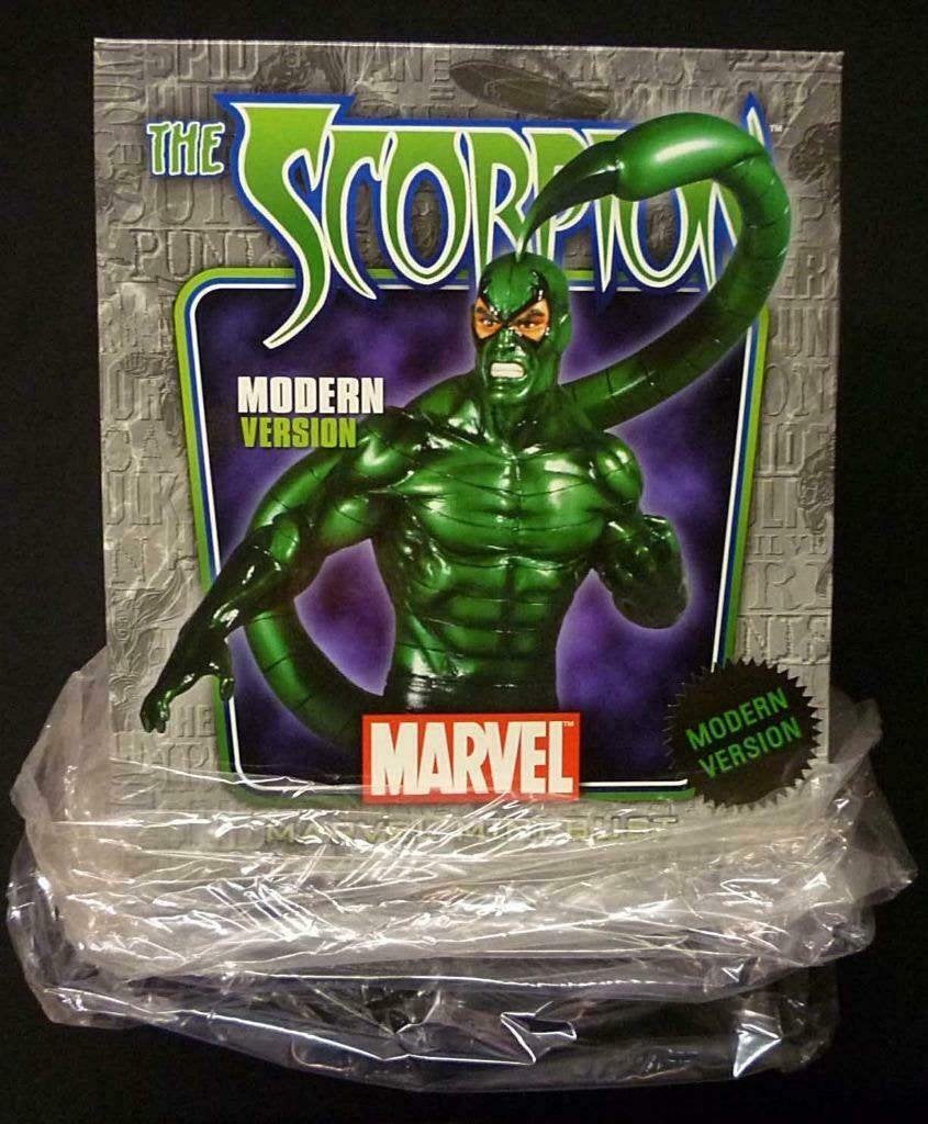 Sideshow statue Scorpion modern bust (spider-man beeldje), Ophalen of Verzenden, Overige typen