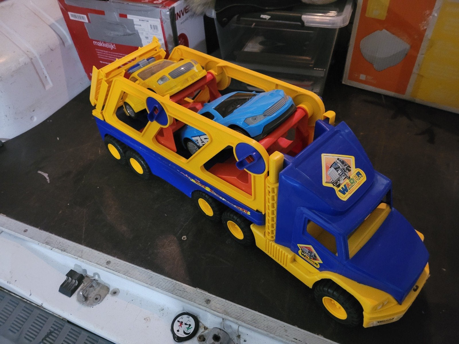 grote autotransportter, Wader, Zo goed als nieuw, Warder, Wader