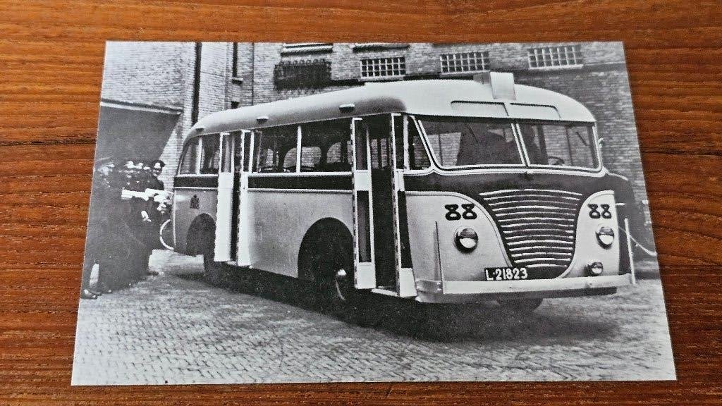 Foto BUS GEVU GEBRU GVU Utrecht 88, Verzenden, Gebruikt, Bus of Metro, Overige typen