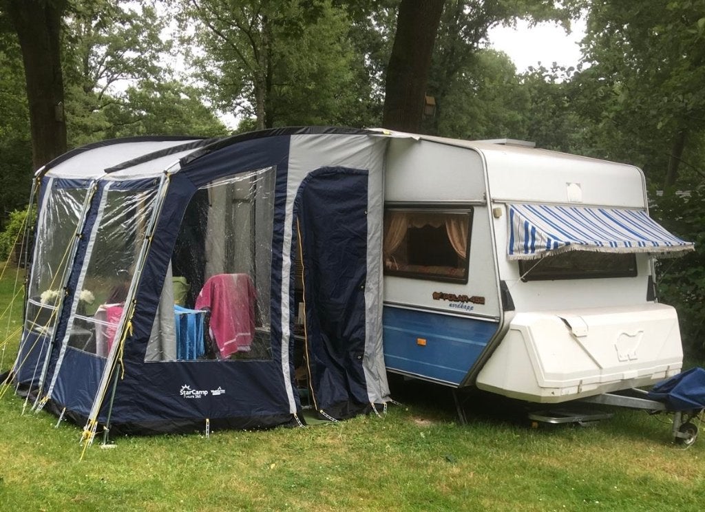 Te koop unieke POLAR 455 NORDKAPP caravan (prijs verlaagd), Rondzit, 750 - 1000 kg, Particulier, 4 tot 5 meter