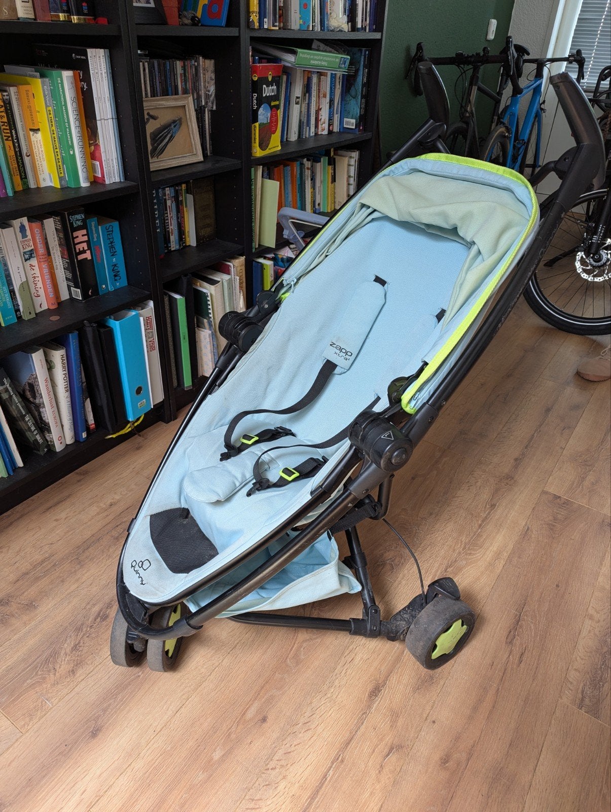 Quinny zapp xtra 2 buggy, Ophalen, Gebruikt, Quinny, Verstelbare rugleuning