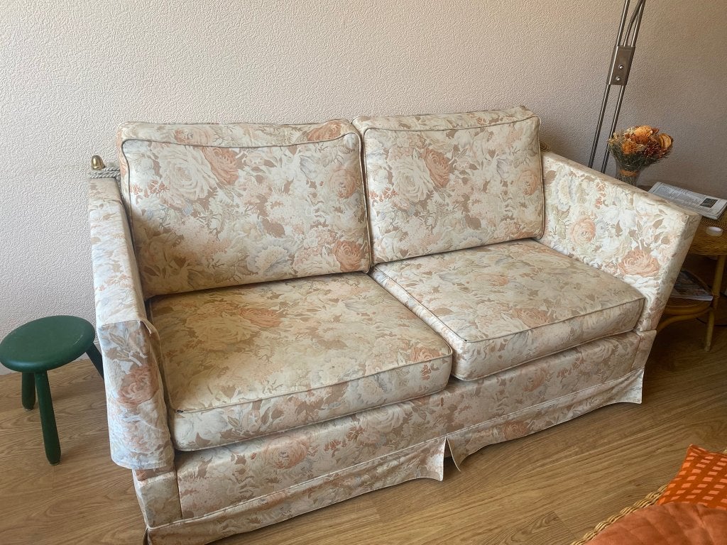 Bankje, Huis en Inrichting, Banken | Bankstellen, Ophalen, Gebruikt, 150 tot 200 cm, 75 tot 100 cm