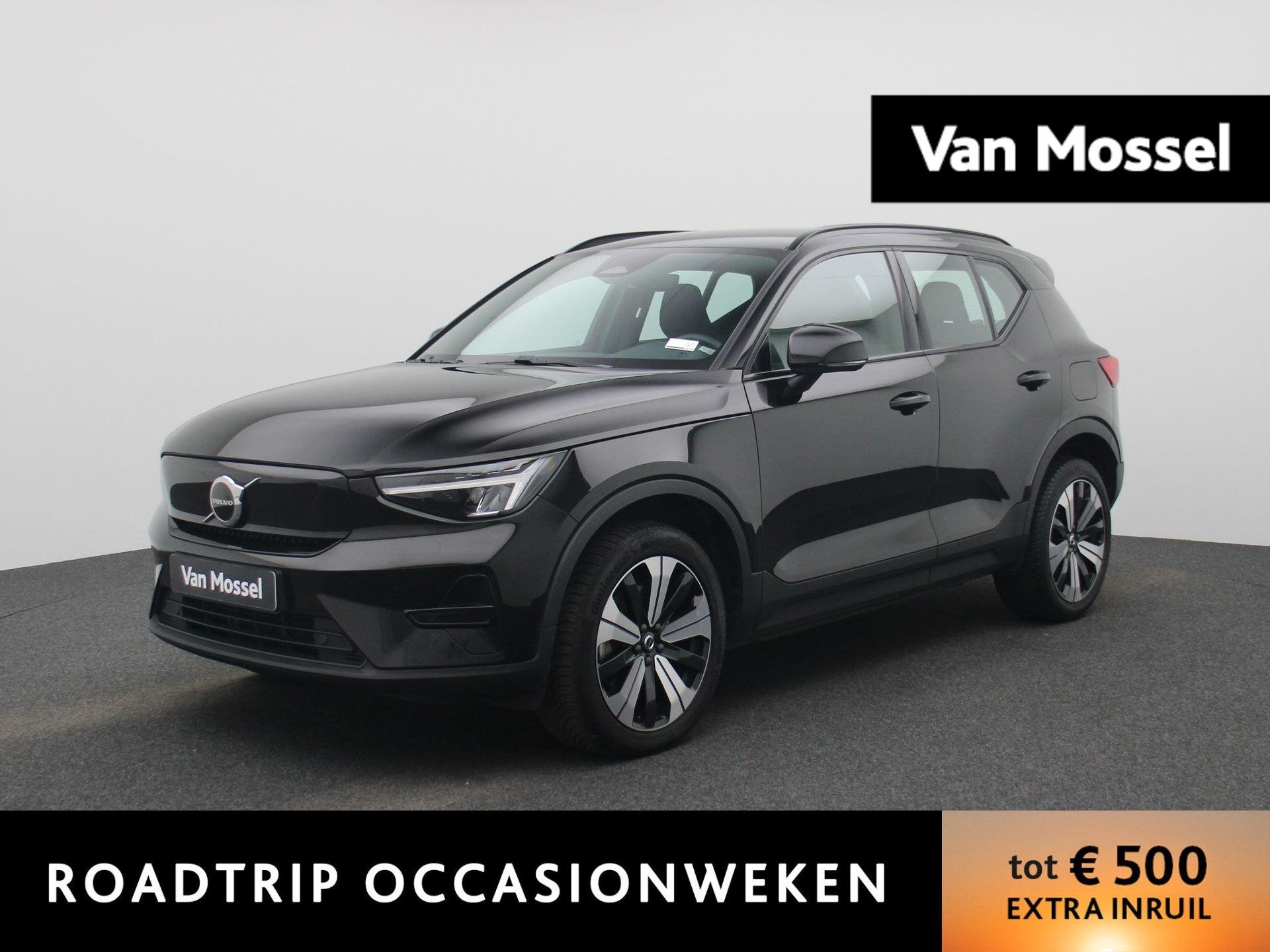 Volvo XC40 Recharge Core | Cruise Control | Achteruitrijcame, Auto's, Volvo, Gebruikt, Automatische klimaatregeling, Zwart, 420 min
