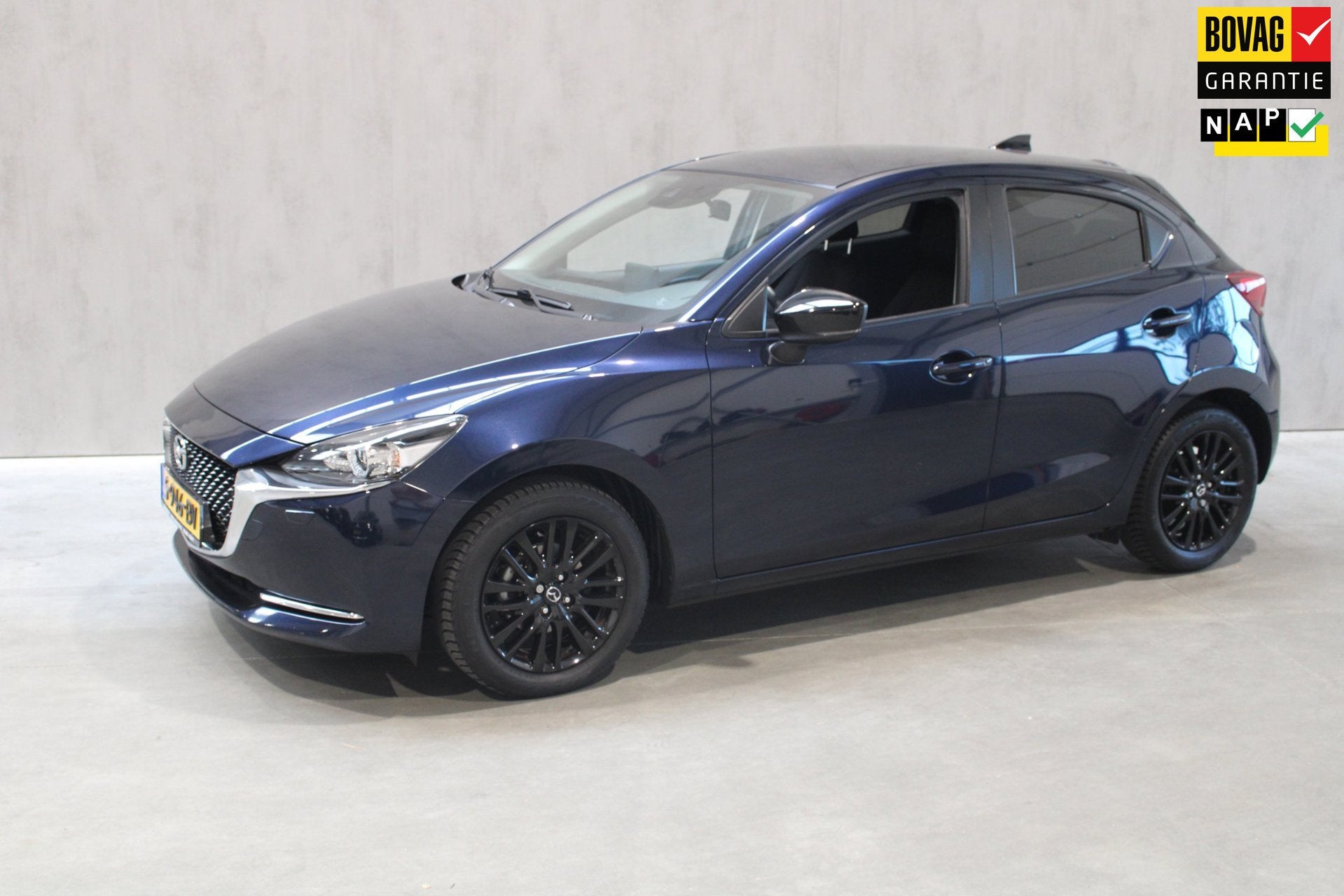Mazda 2 1.5 Skyactiv-G Sportive Carplay/Camera/Cruise Prijs, Auto's, 12 maanden, Euro 6, 4 cilinders, Blauw