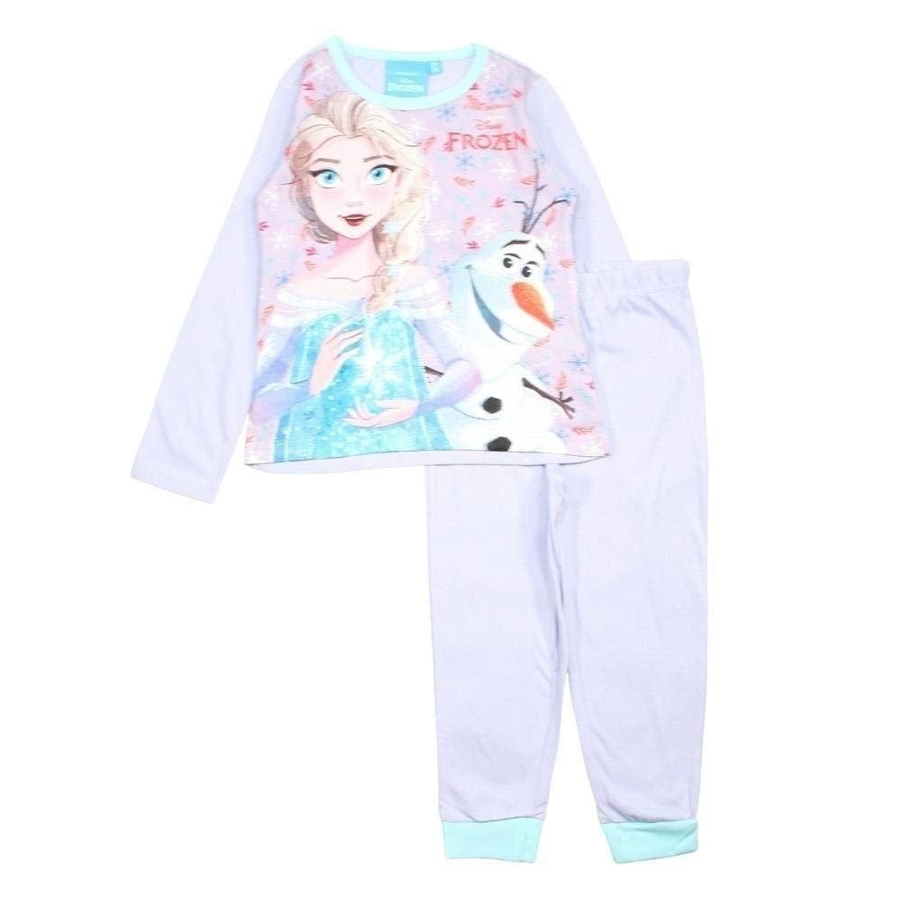 Disney Frozen Pyjama Lila - Maat 104 - 128 - Katoen, Nacht- of Onderkleding, Disney Frozen, Meisje, Nieuw