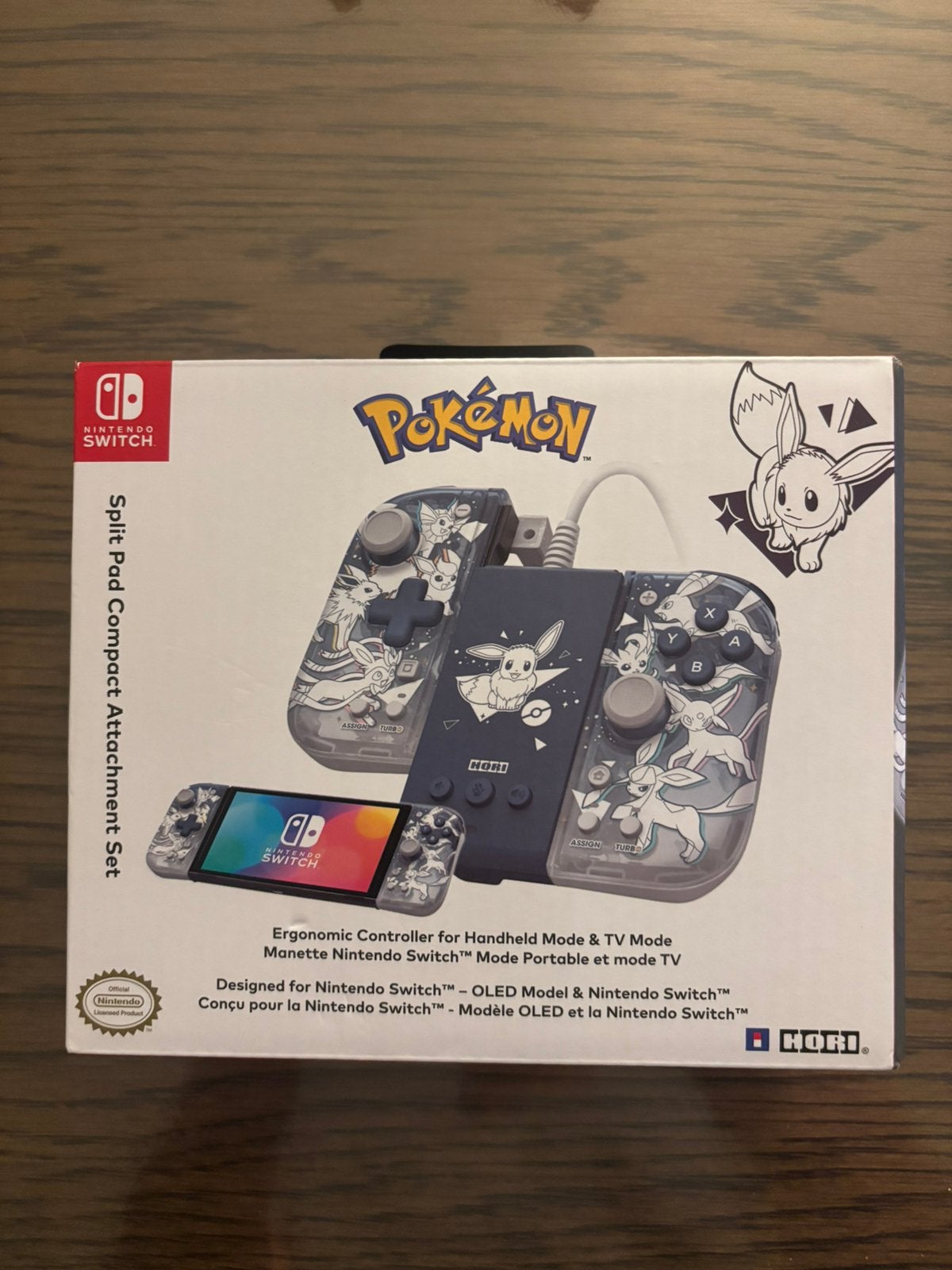 Pokemon x Hori Nitendo controller Eevee evoloution, Ophalen, Overige genres, 1 speler, Zo goed als nieuw