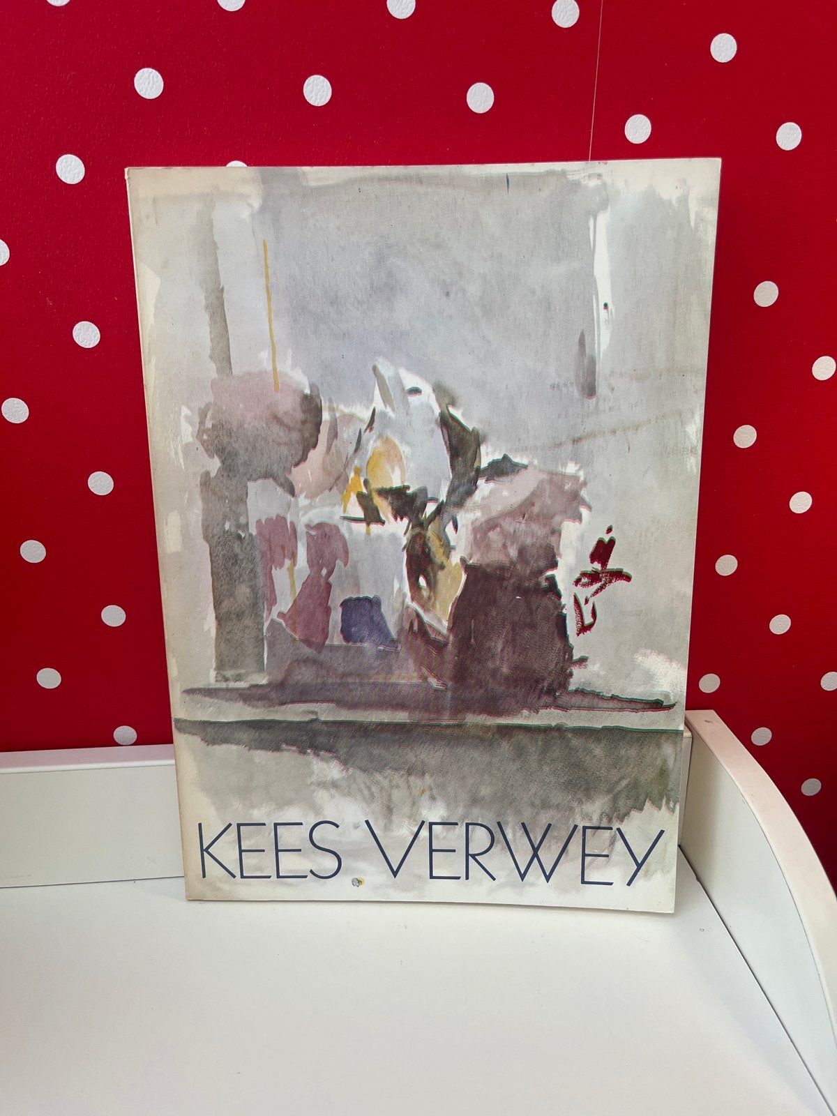 Kees Verwey - Kunstboek met aquarelachtige illustraties, Ophalen of Verzenden, Gelezen