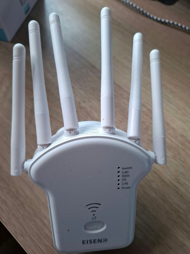 wifi repeater, Ophalen, Zo goed als nieuw