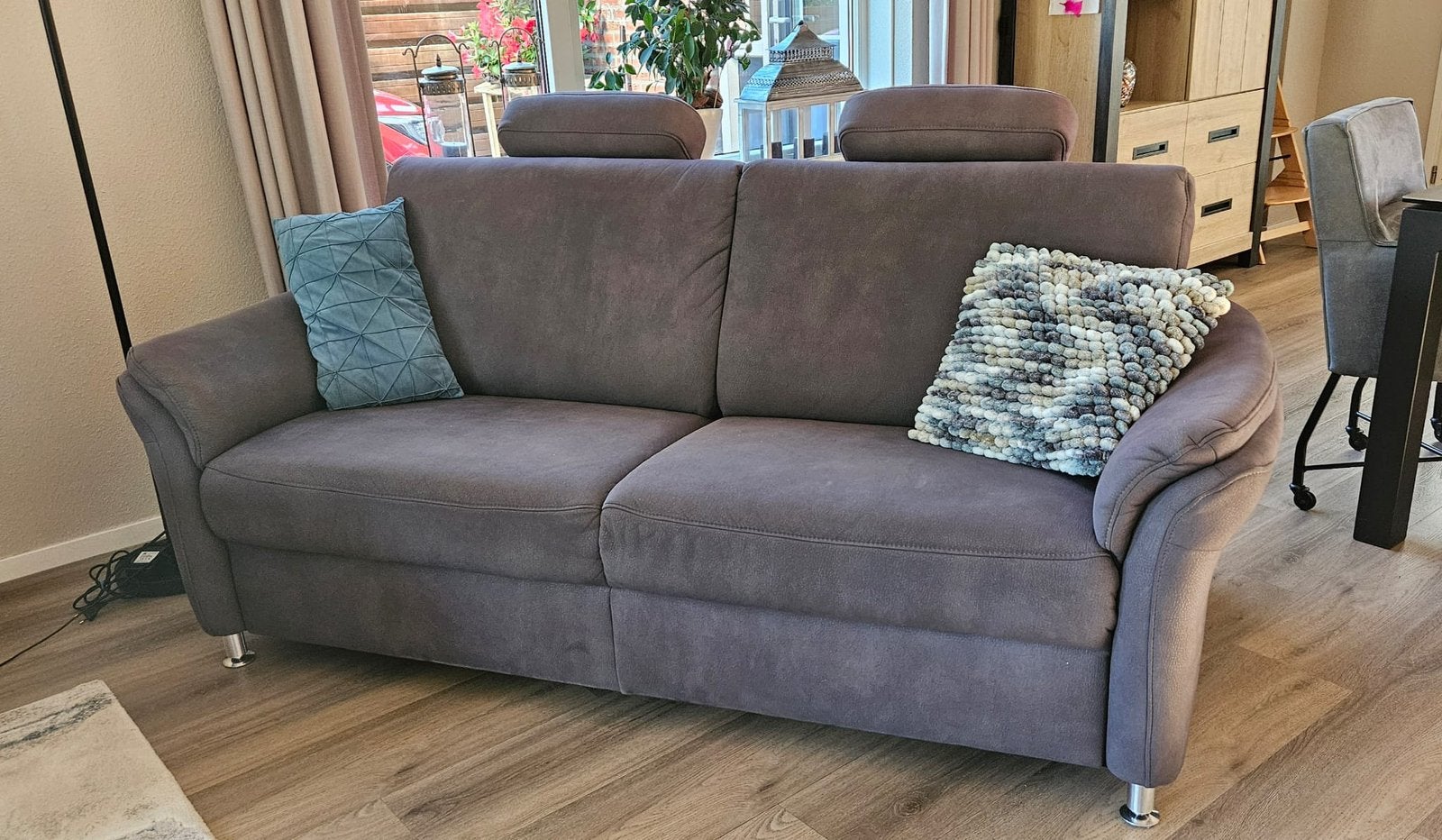 3 zits bank in nieuwstaat, Ophalen, Minder dan 75 cm, 150 tot 200 cm, Driepersoons