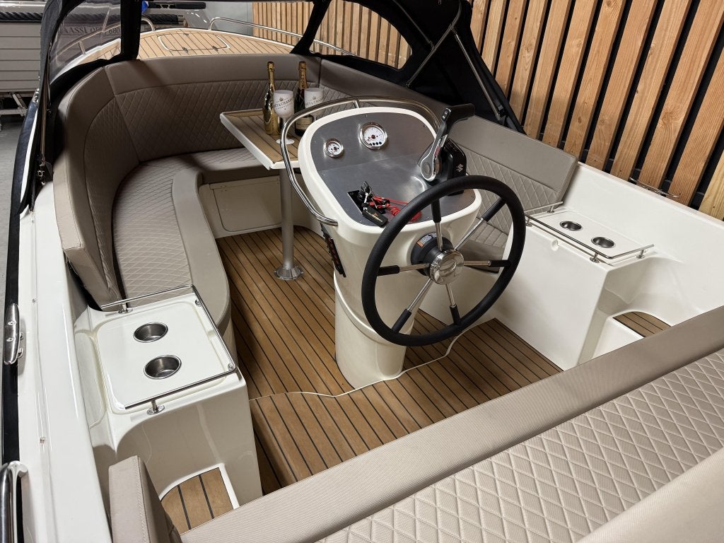 NwStaat! PRIMEUR 620 EXCLUSIVE '60PK SUZUKI' OPTIES! 610 615, Watersport en Boten, Tender, 0 cm, Primeur, 2 m
