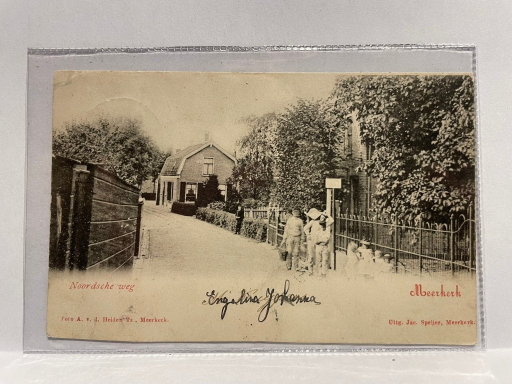 Meerkerk - Noordsche weg, Verzenden, Voor 1920, Gelopen, Utrecht