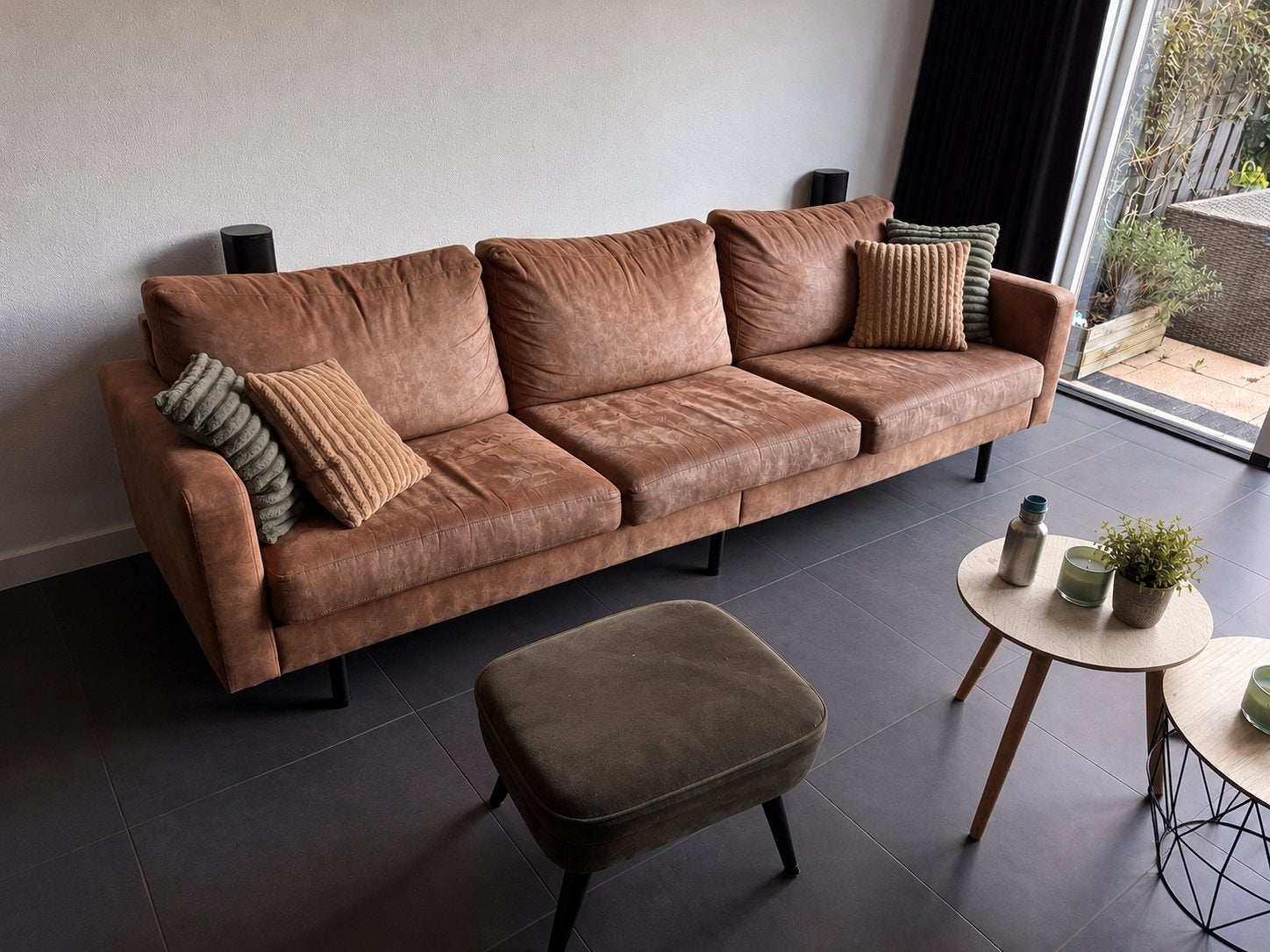 bank 4 sits, Huis en Inrichting, Driepersoons, 75 tot 100 cm, Ophalen of Verzenden, Zo goed als nieuw