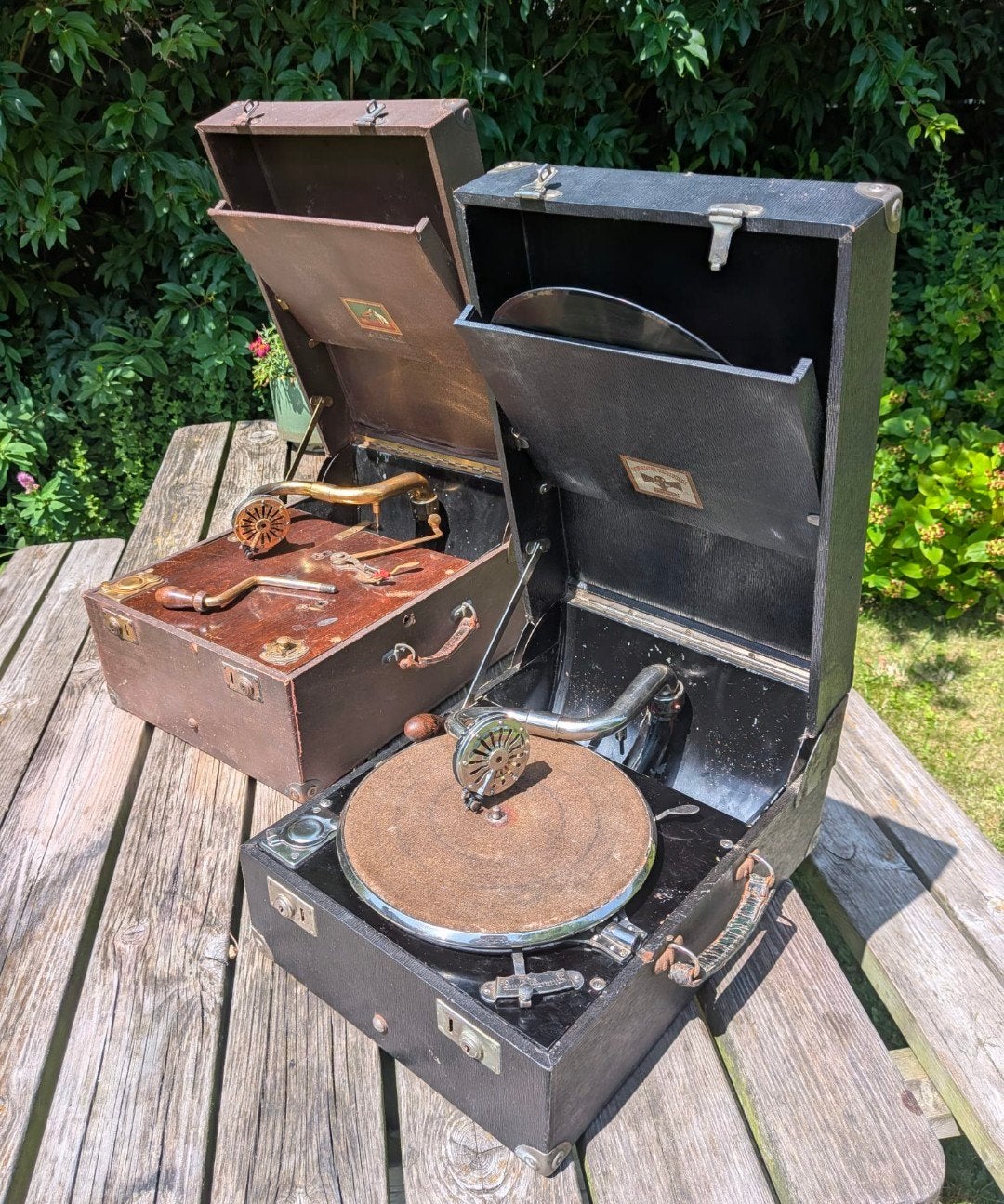 Polydor + gramola luxus grammofoon 1929, Ophalen of Verzenden