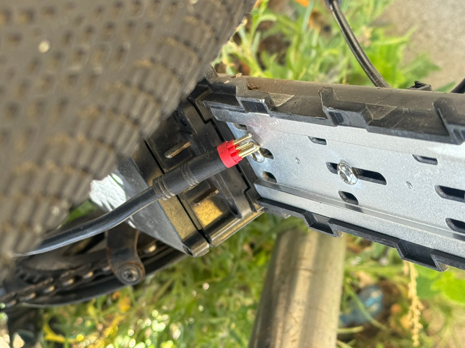 Rode motorkabel 1250W piek voor fatbike, Fietsen en Brommers, Ophalen of Verzenden, Gebruikt, Elektrische fiets, Motor