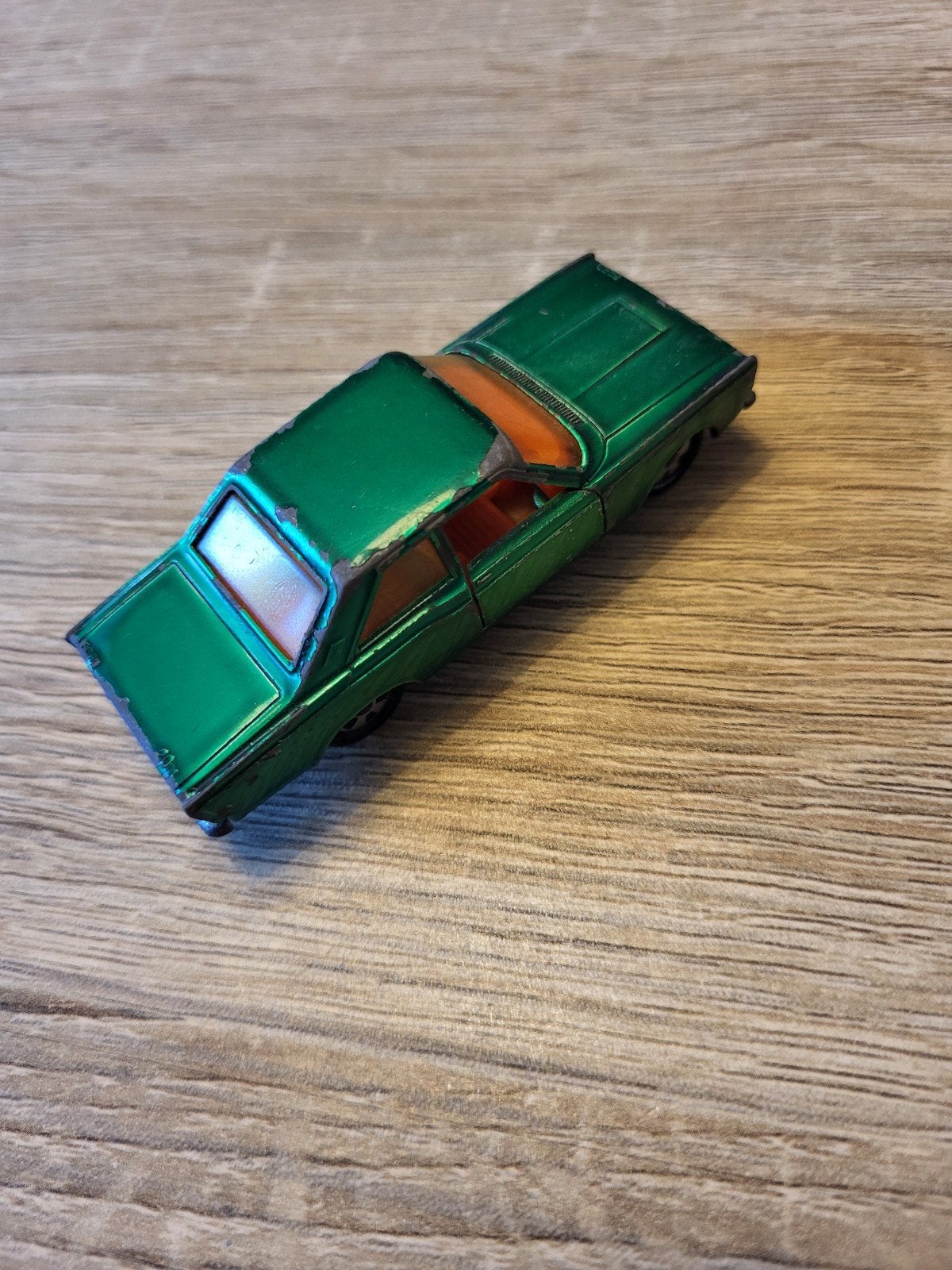 Vintage Siku Ford 20M V283 Speelgoedauto Groen, Ophalen of Verzenden, Gebruikt