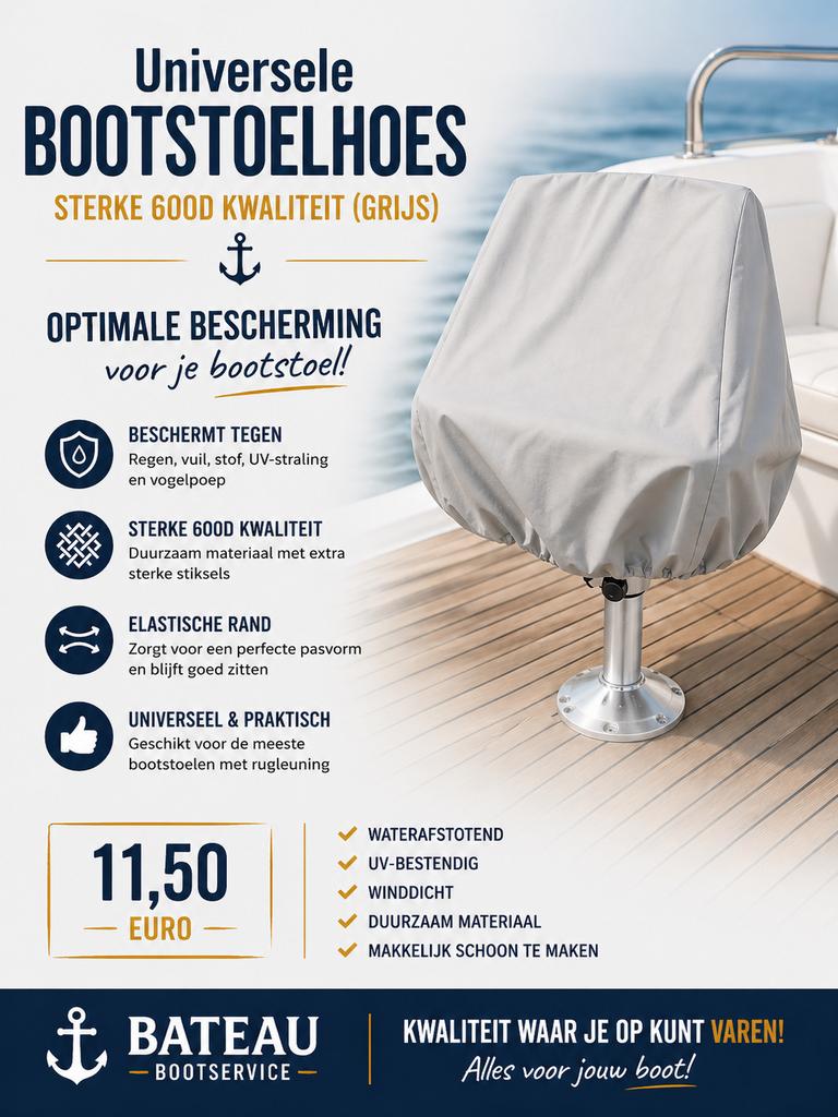 Boot stoel bescherm hoes, Info@bateaubootservice.nl, Bateau, Overige typen, Nieuw