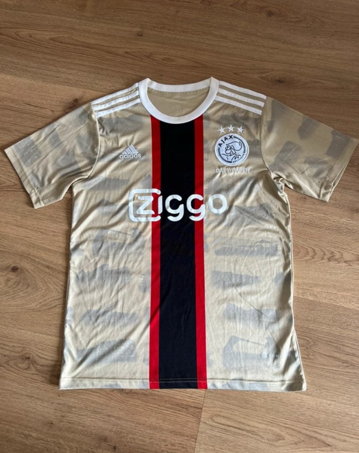 Ajax adidas x daily paper 3e shirt 22/23, Sport en Fitness, Voetbal, Maat S, Ophalen of Verzenden, Zo goed als nieuw, Shirt