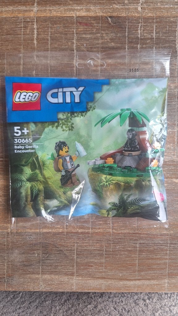 LEGO City 30665 Baby Gorilla Encounter (Polybag) [NIEUW], City, Nieuw, Ophalen of Verzenden, Complete set