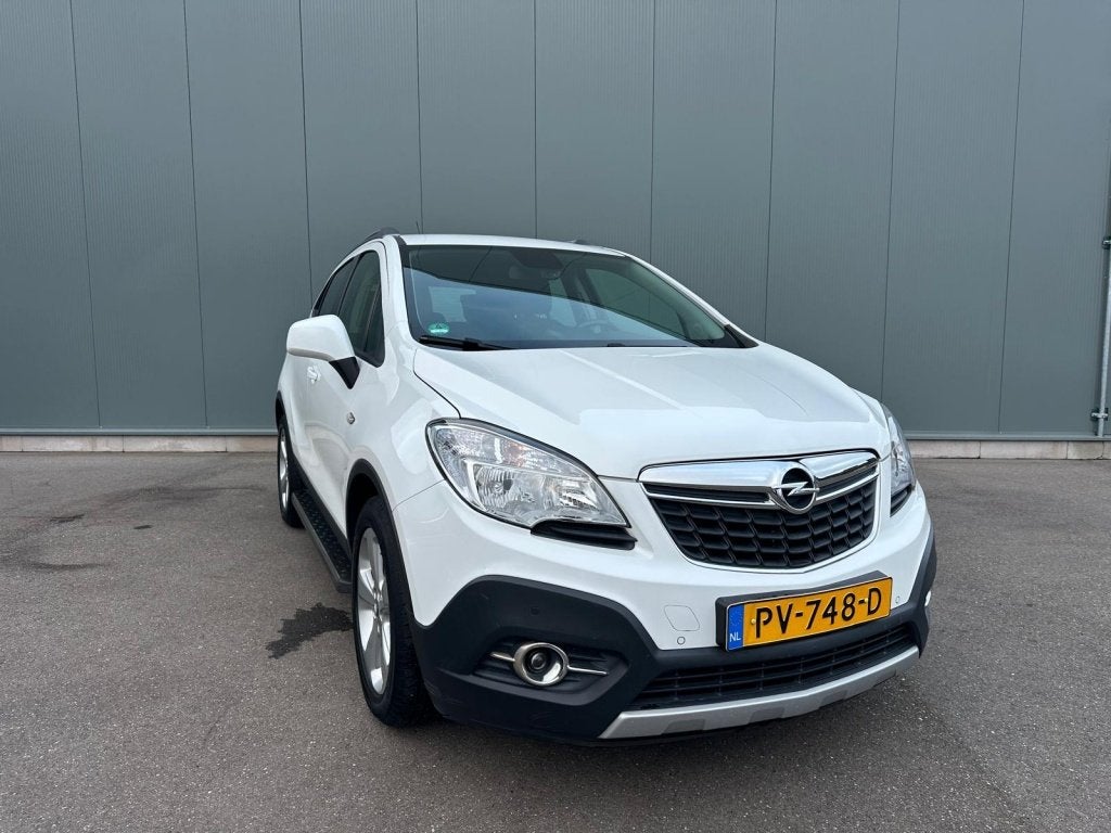 Opel Mokka 1.4 T Cosmo TREKHAAK | CRUISE CONTROL !, Auto's, Euro 5, 4 cilinders, Wit, Handgeschakeld