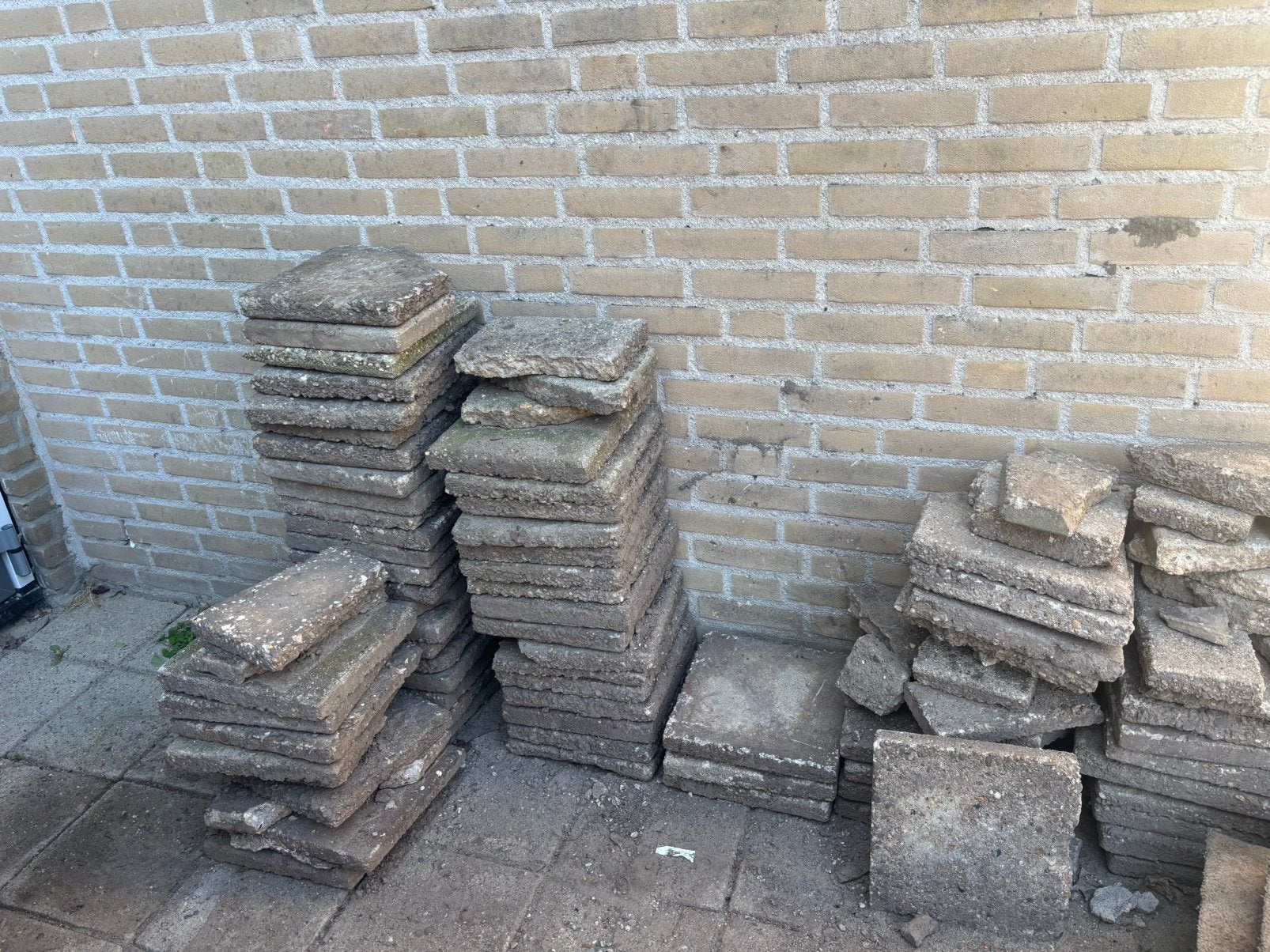 30x30 tegels oude gratis op te halen., Ophalen, Gebruikt, Minder dan 5 m², Beton