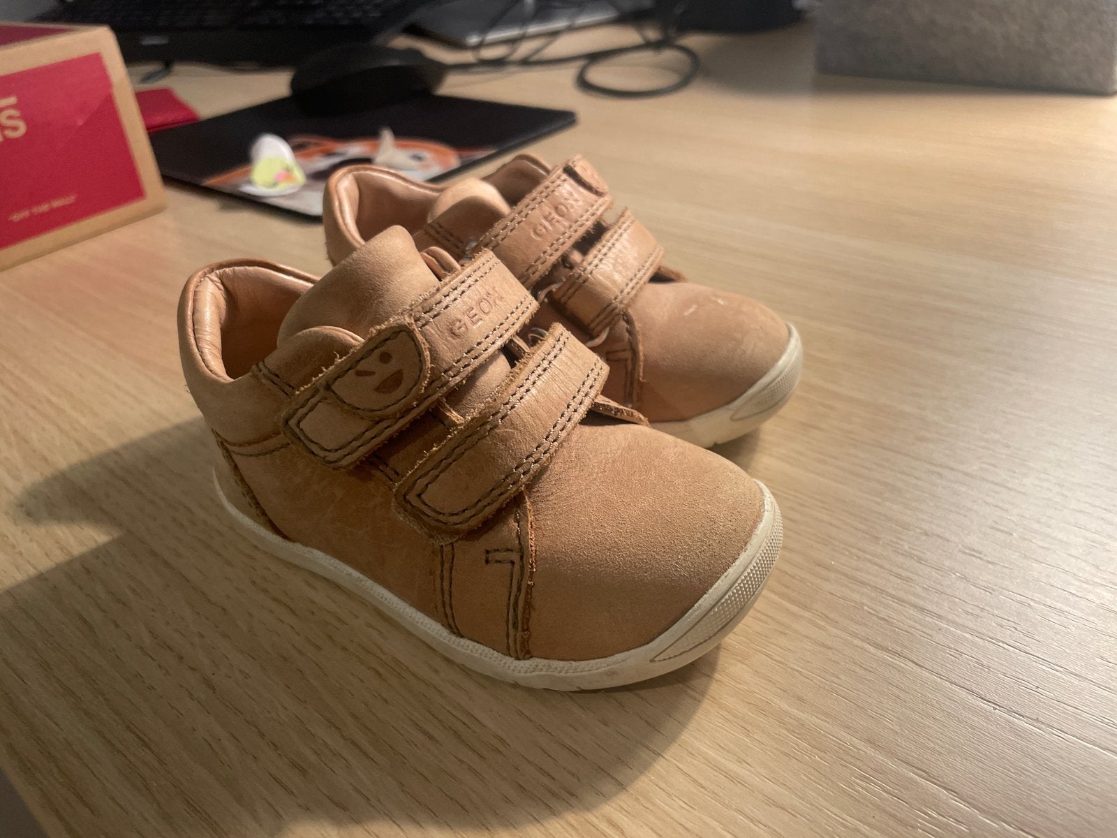 Geox babyschoentjes - maat 20, Kinderen en Baby's, Babykleding | Schoentjes en Sokjes, Ophalen of Verzenden, Gebruikt, Jongetje of Meisje