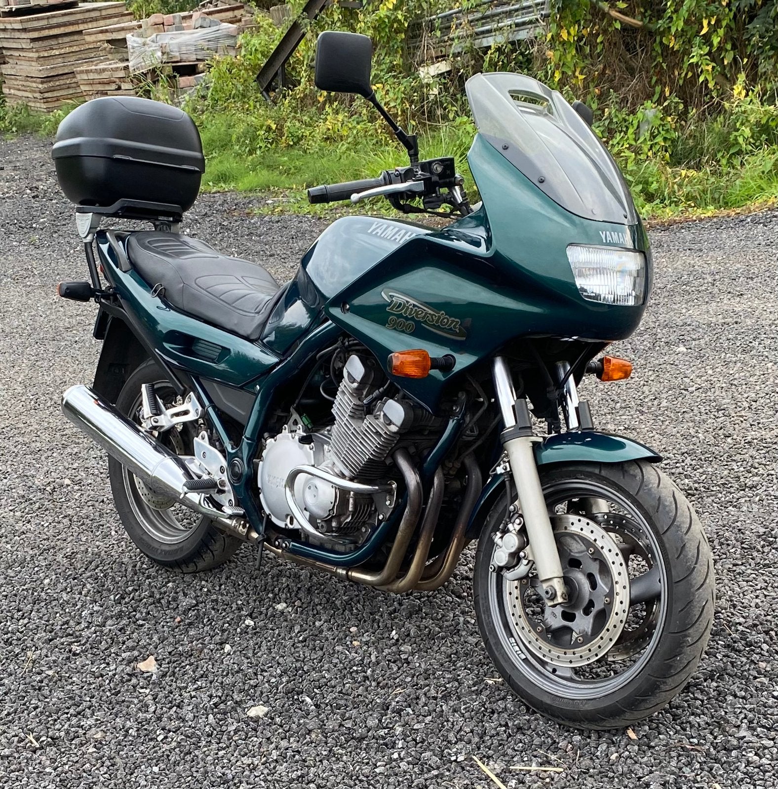 Yamaha xj900s xj 900 diversion, Cardan-aandrijving, 4 cilinders, Motorrijbewijs A, Gebruikt