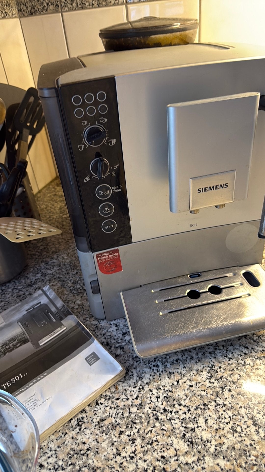 Siemens eq.5, Ophalen, Gebruikt, Koffiemachine, Koffiebonen
