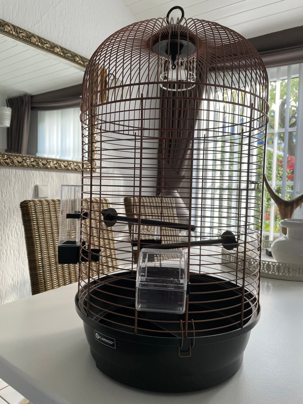 Vogelkooi voor parkieten (nieuw), Ophalen, Nieuw, Metaal, Vogelkooi