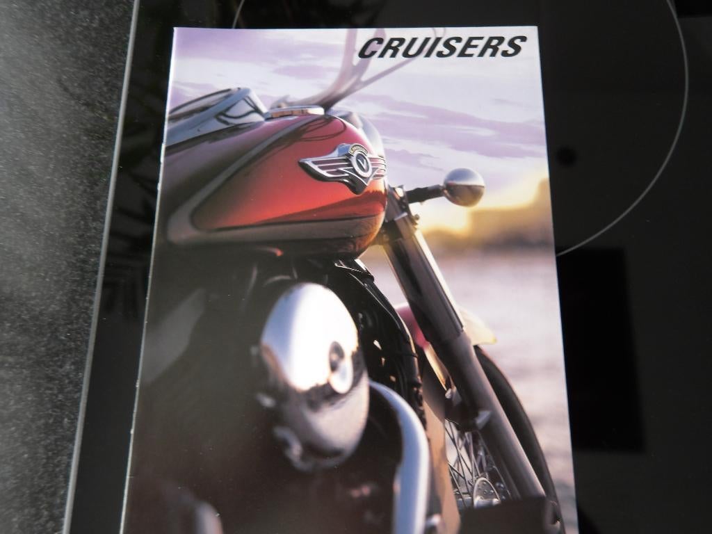 Folder KAWASAKI Cruisers, Motoren, Handleidingen en Instructieboekjes, Verzenden, Kawasaki