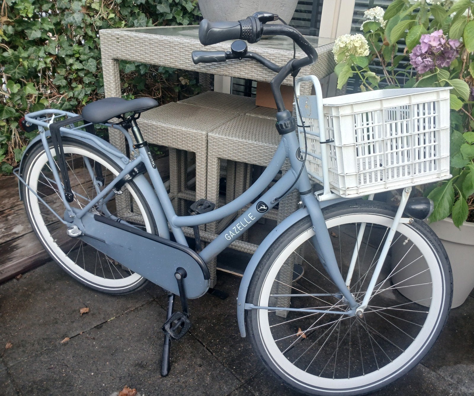 Gazelle PuurNL 26 inch met 3 versnellingen en lage instap, Fietsen en Brommers, Fietsen | Dames | Damesfietsen, Gebruikt, Gazelle