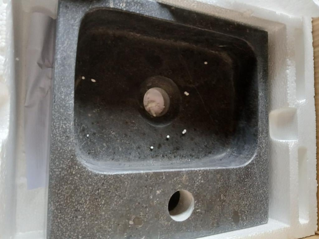 Compleet WC fontein. Natuursteen., Ophalen of Verzenden, Nieuw, Koper, Toilet
