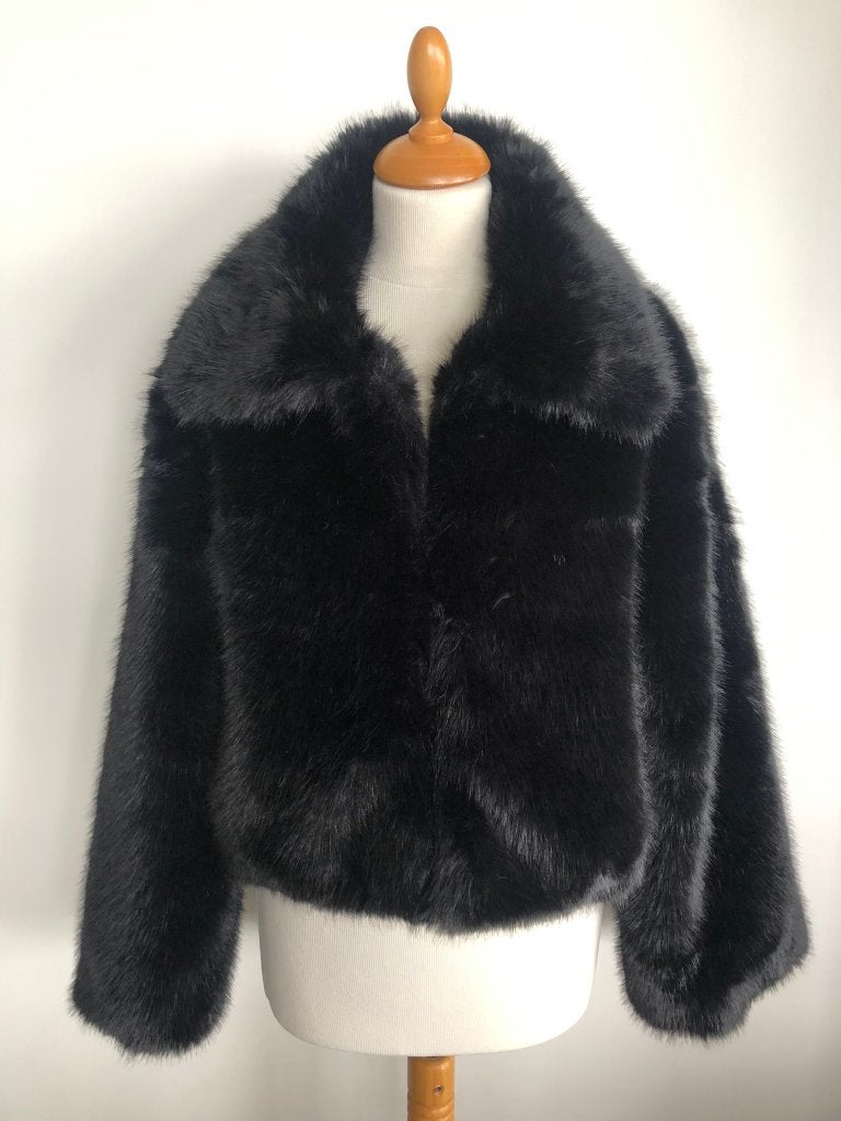 NIEUWE jas LOAVIES, maat M, Maat 38/40 (M), Verzenden, Zwart, Nieuw