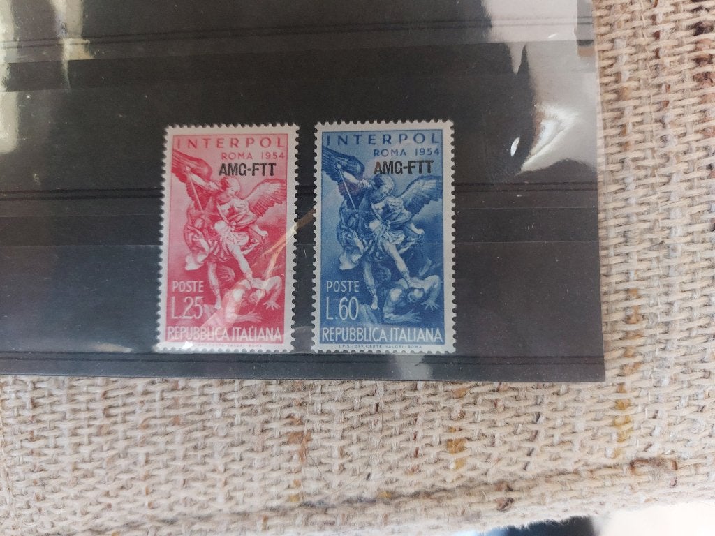 Triest A-zone 1954 (Interpol), Ophalen of Verzenden, Postfris