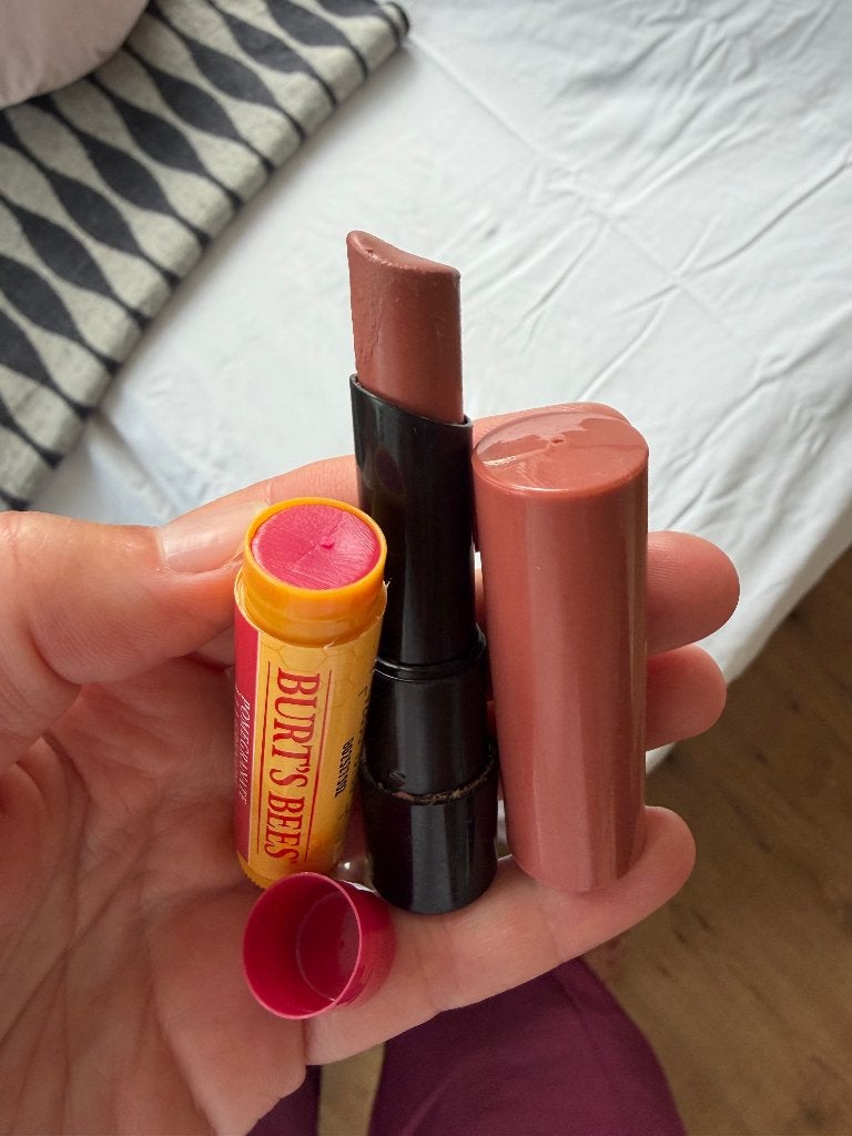 Setje lipstick, Lippen, Ophalen of Verzenden, Zo goed als nieuw, Make-up