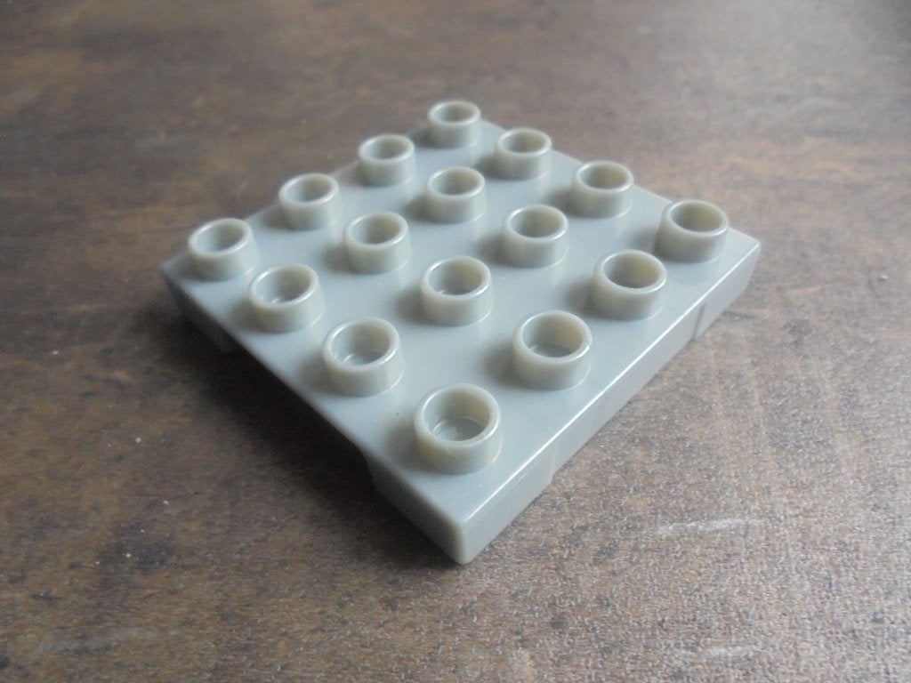 Lego Duplo Loading Pallet Indented Side (zie foto's) 5, Ophalen of Verzenden, Gebruikt, Losse stenen, Duplo