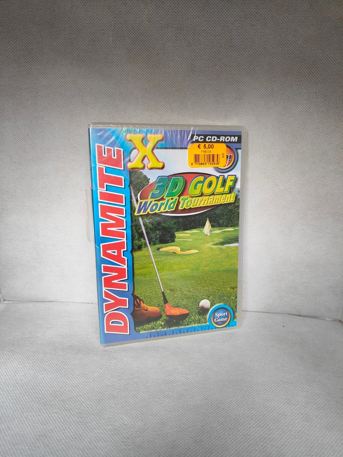 Dynamite X 3D Golf World Tournament PC CD-ROM, 1 speler, Nieuw, Ophalen of Verzenden, Vanaf 3 jaar