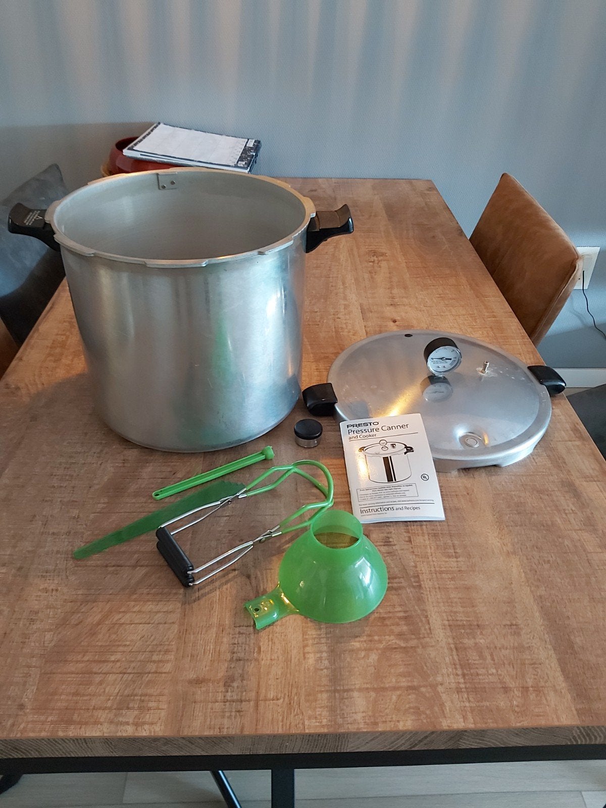 Presto Pressure Canner - Zelf geïmporteerd uit Amerika, Zilver, Ophalen of Verzenden, Metaal, Overige merken