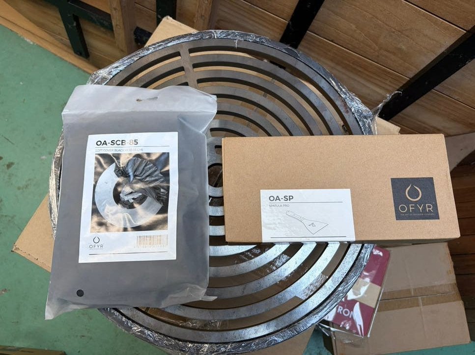 Nieuwe Ofyr Grill 85 + accessoires, Tuin en Terras, Ophalen, Nieuw