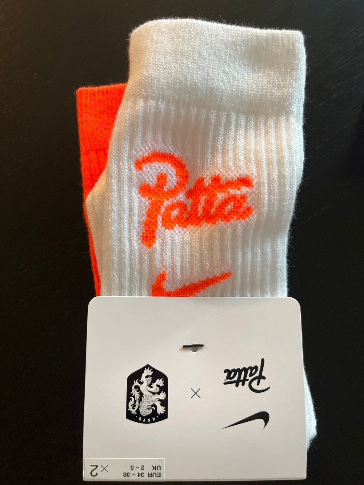 Patta x Nike x KNVB Sokken (2 paar) - Maat 34-38, Kleding | Heren, Sokken en Kousen, Ophalen of Verzenden, Nieuw, Overige maten