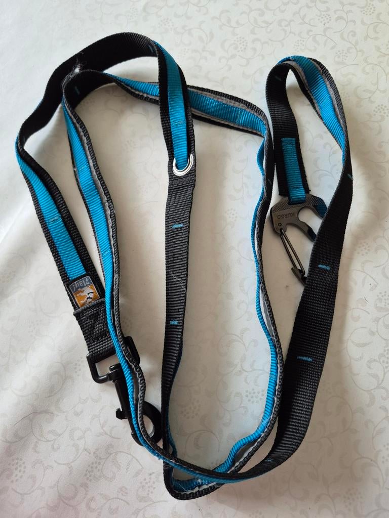 Kurgo riem blauw / zwart ZGAN, Ophalen of Verzenden, Zo goed als nieuw