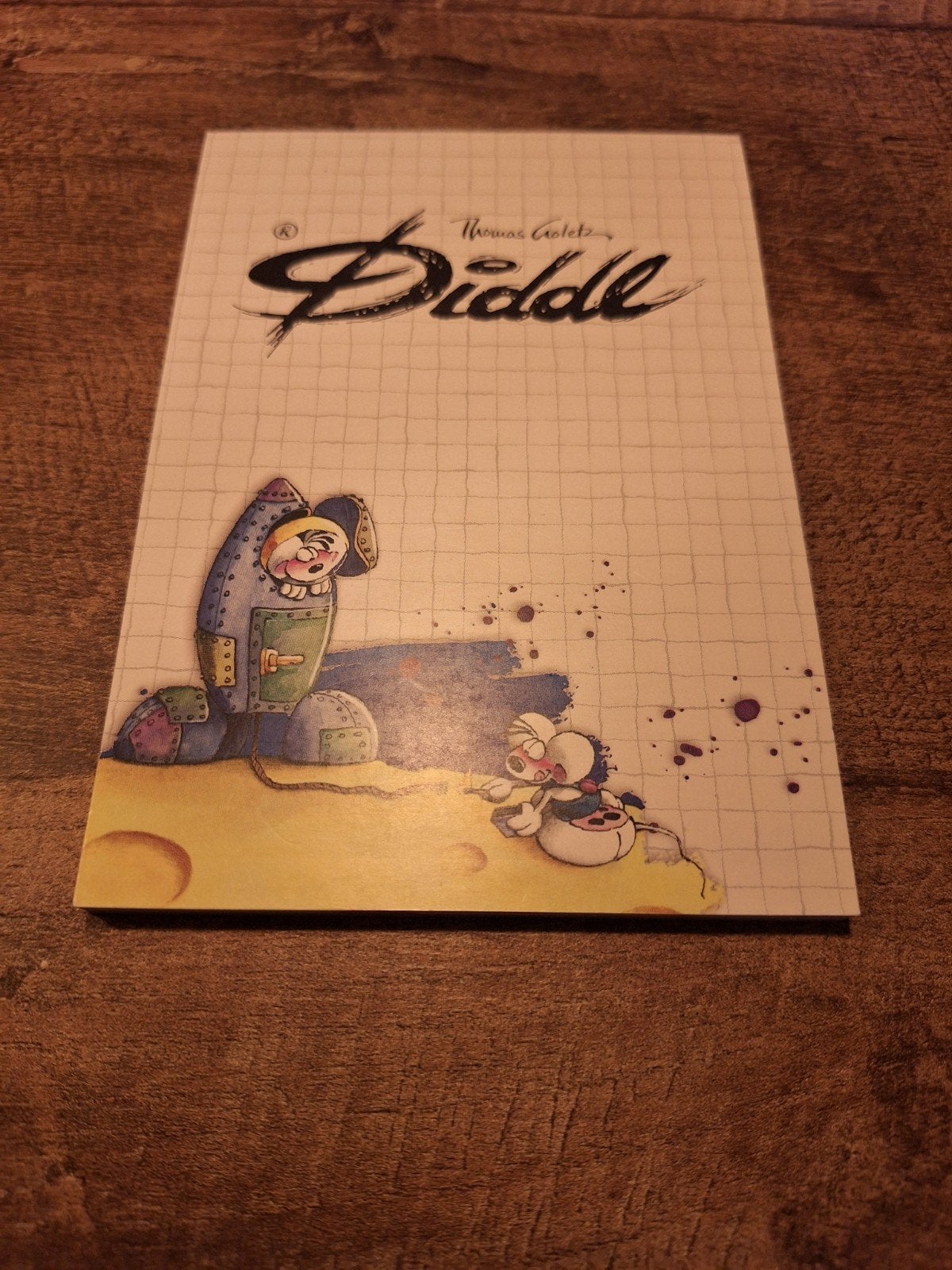 Diddl A6 blok nr 52 met 46 blaadjes, Ophalen of Verzenden, Diddl, Gebruikt, Papier, Kaart of Schrift