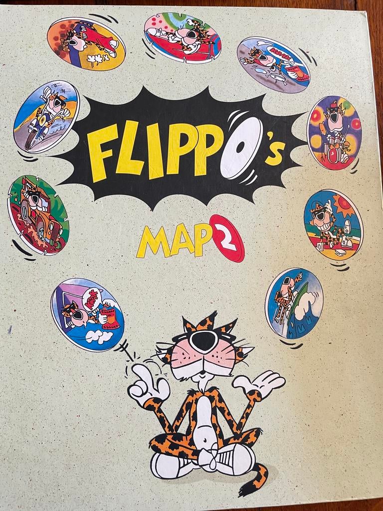 Flippo's Map 2 - Mist de nrs. 218, 225, 226, 233 en 249b, Verzamelen, Flippo's, Map, Album of Poster, Met verzamelmap(pen), Ophalen of Verzenden