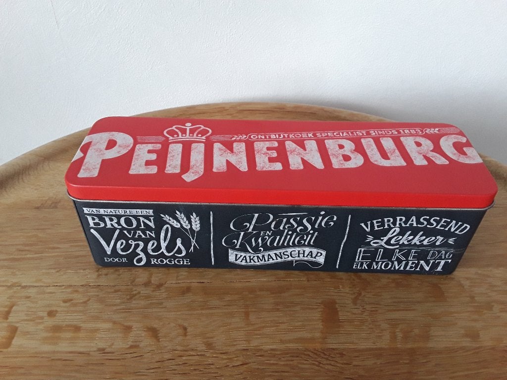 Peijnenburg blik, Ophalen of Verzenden, Zo goed als nieuw, Koek(jes), Overige merken