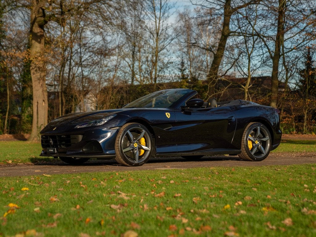 Ferrari Portofino M 3.9 V8 | Blu America! | Pass. display |, Auto's, Ferrari, Automaat, Gebruikt, Cabriolet, 1545 kg