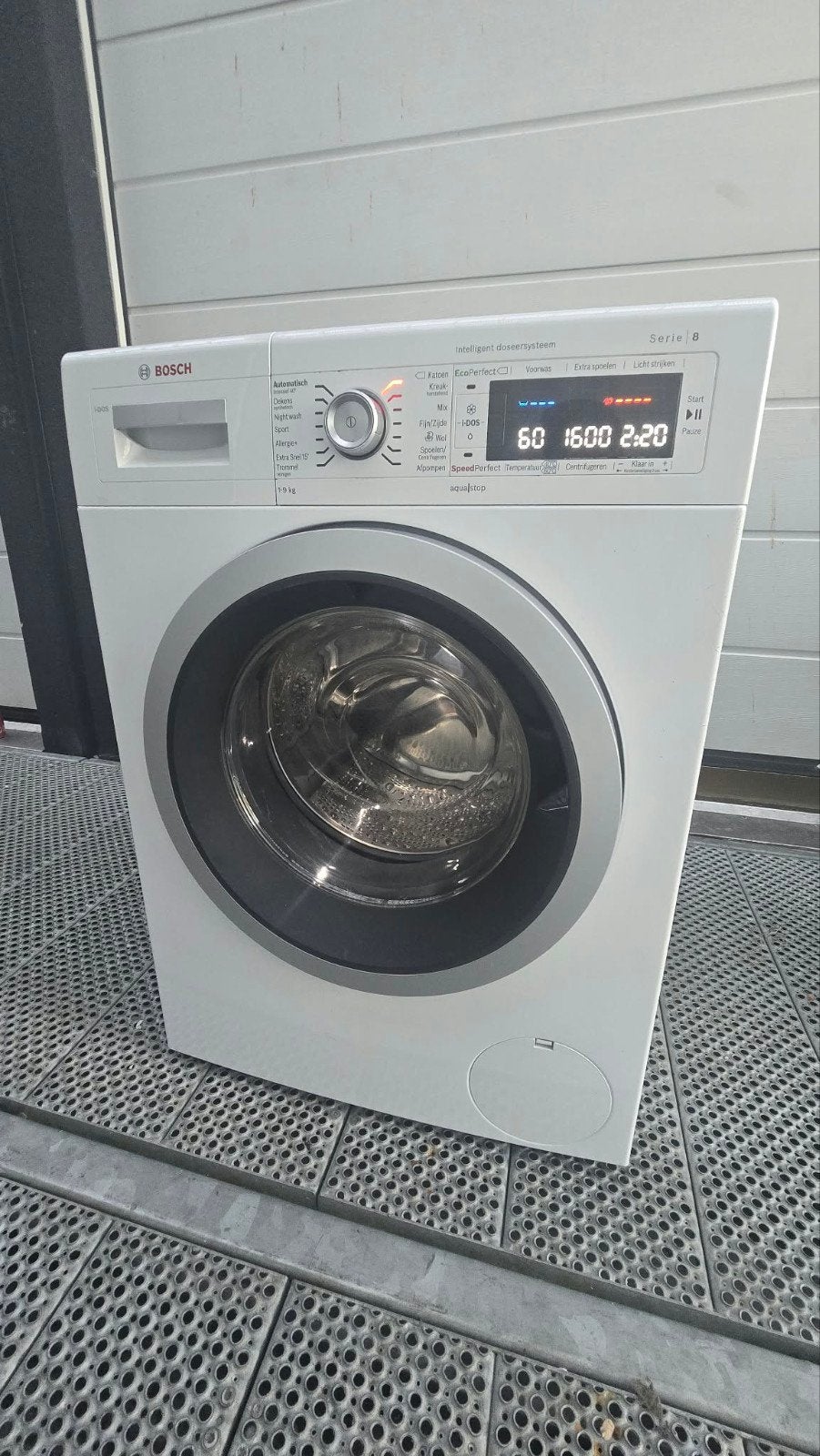 Bosch wasmachine, Witgoed en Apparatuur, Ophalen, 8 tot 10 kg, 85 tot 90 cm, 1600 toeren of meer